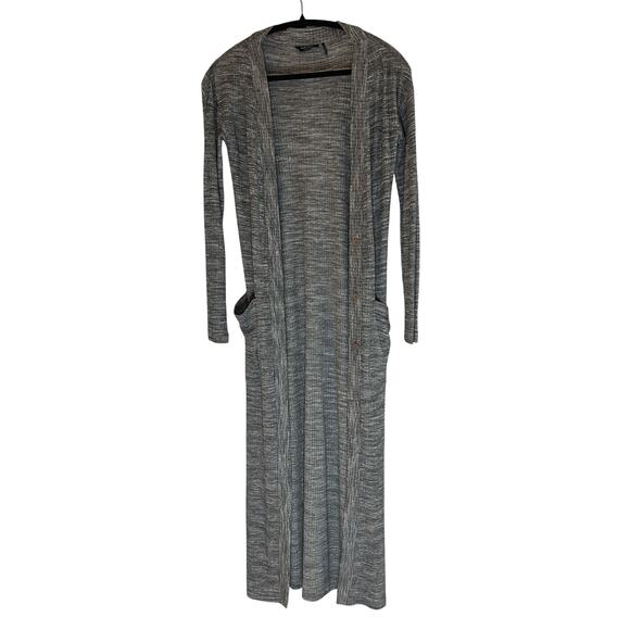 Marciano women's Long Gray Space Dye Duster Jacket Size XS - Picture 1 of 2